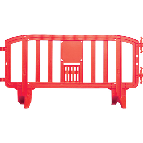 Movit Barricade, Interlocking, 78" L x 39" H, Red Equipment World