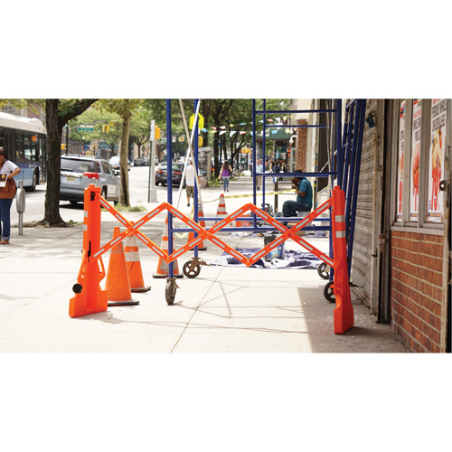 Multi-Gate Barricade, 43" H x 90" L, Orange Equipment World