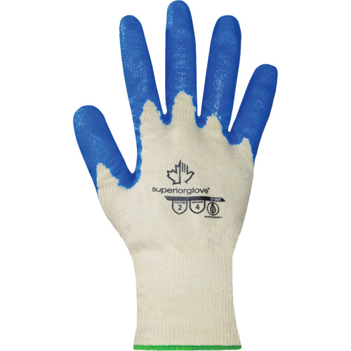 Dexterity&reg; Coated Gloves, 7, Nitrile Coating, 15 Gauge, Cotton Shell Equipment World