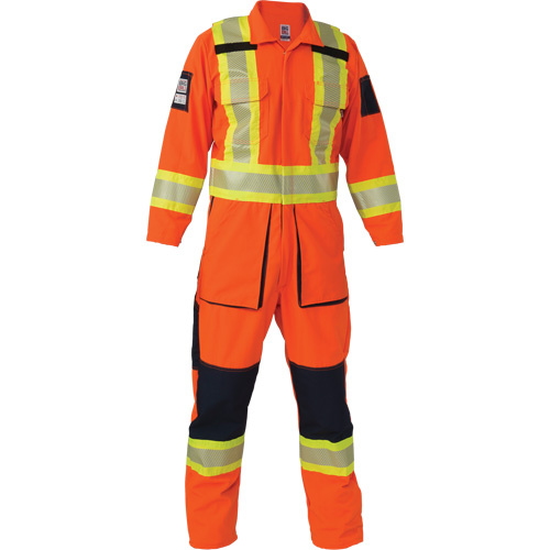 Ripstop Coveralls, Medium (Tall), High Visibility Orange Equipment World