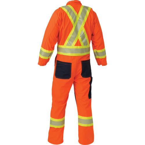 Ripstop Coveralls, Medium (Tall), High Visibility Orange Equipment World