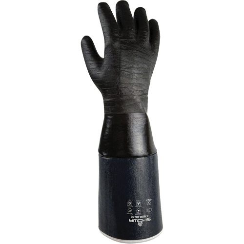 6781R-06-10 Heat Resistant Gloves, Cotton/Neoprene, 10/Large, Protects Up To 500° F (260° C) Equipment World