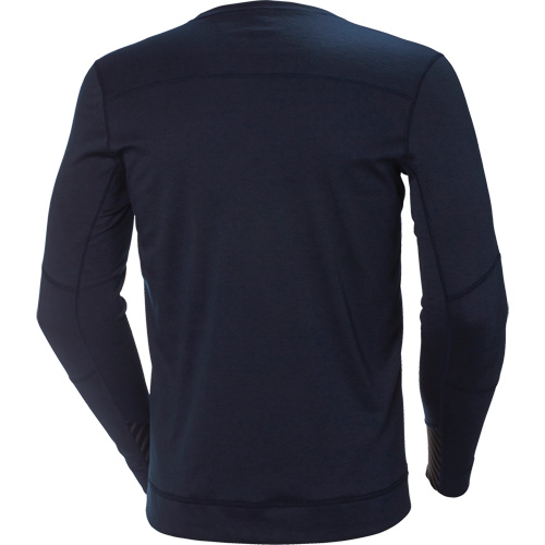 Lifa&reg; Max Moisture-Wicking Crewneck Undershirt, Men's, X-Small, Navy Blue Equipment World