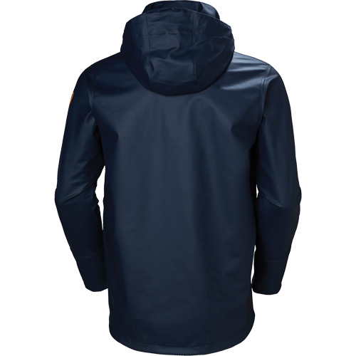 Gale Rain Jacket, Polyester/Polyurethane, Large, Navy Blue Equipment World