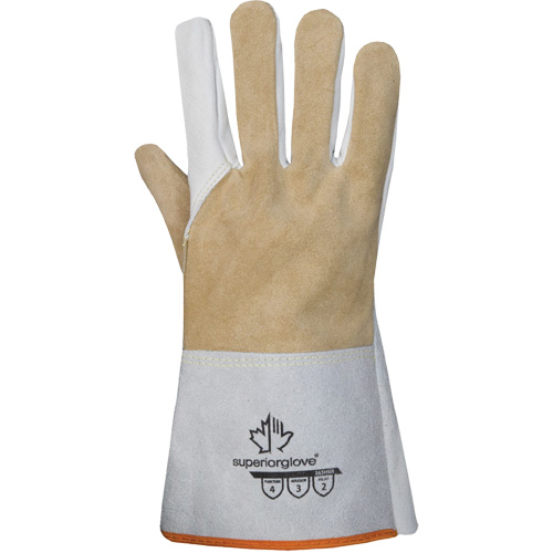 Gants de soudage &agrave; l'arc TIG Endura, Cuir fleur de cheval, Taille Petit Equipment World