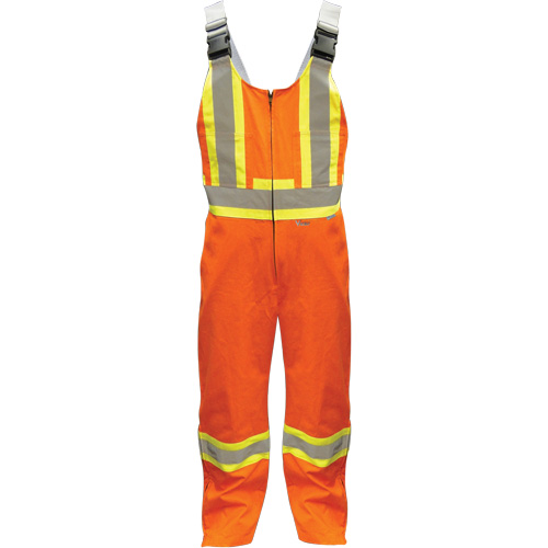 Overalls, Poly-Cotton, Small, High Visibility Orange Equipment World