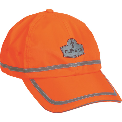 GloWear&reg; 8930 High Visibility Baseball Cap, High Visibility Orange, Polyester Equipment World