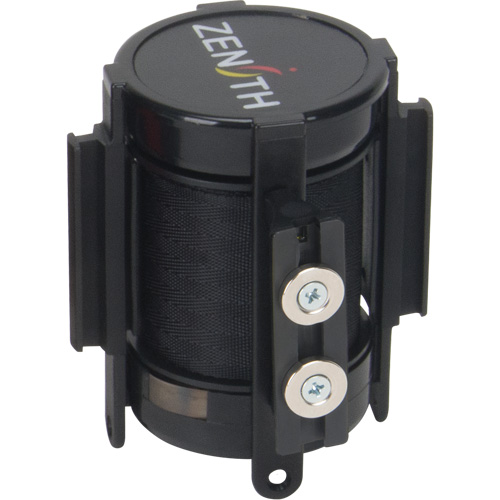 Cassette de ruban magn&eacute;tique pour barri&egrave;re de contr&ocirc;le des foules personnalis&eacute;e, 7', Ruban Noir Equipment World