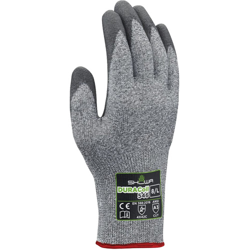 546 Cut Resistant Gloves, Size 6/Small, 13 Gauge, Polyurethane Coated, HPPE Shell, ANSI/ISEA 105 Level 3/EN 388 Level C Equipment World