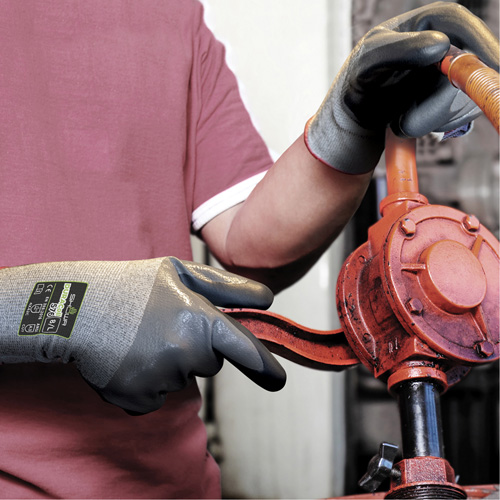 576 Cut Resistant Gloves, Size 6/Small, 13 Gauge, Foam Nitrile Coated, HPPE Shell, ANSI/ISEA 105 Level 3/EN 388 Level C Equipment World