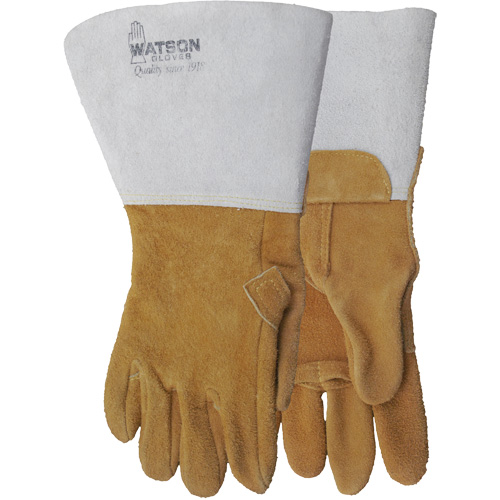 Gants de soudage 285 Buck-Tex, Cuir refendu, Taille 9 Equipment World