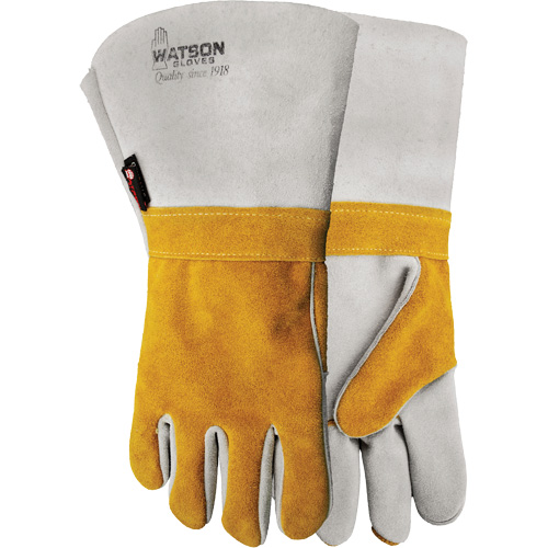 1034 Wopper Welding Gloves, Split Cowhide, Size 10 Equipment World