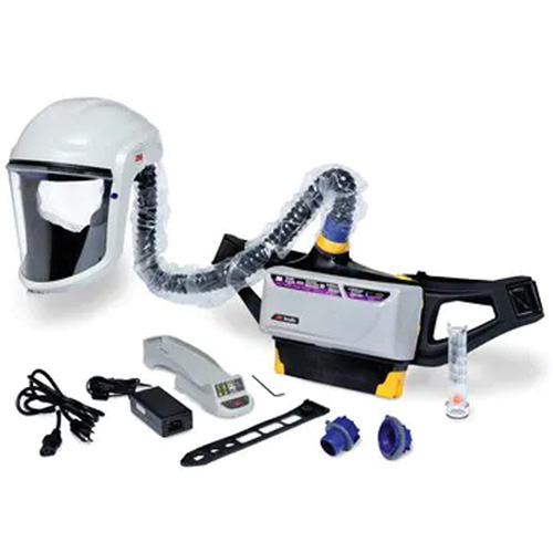 Versaflo Powered Air Purifying Respirator Painter's Kit, Headcover & Faceshield, Lithium-Ion Battery Equipment World