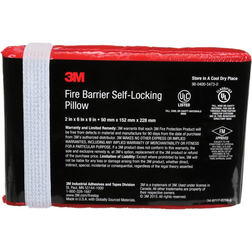 Fire Barrier Self-Locking Pillow Equipment World