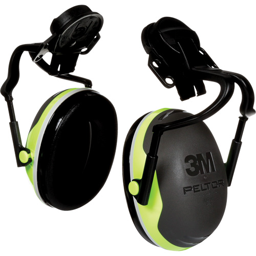 Peltor X Series X4 Earmuffs, Cap Mount, 26 NRR dB Equipment World