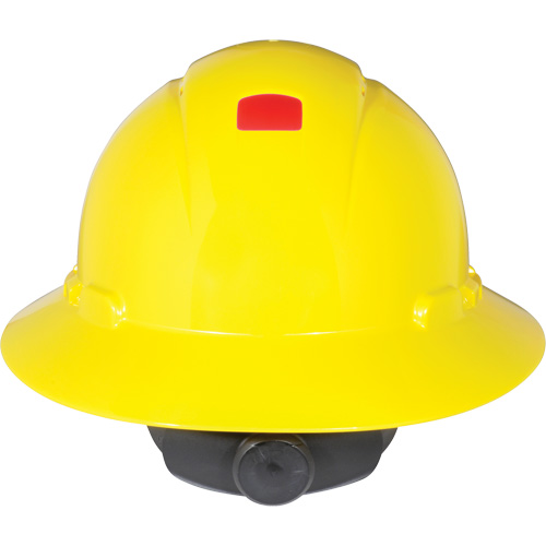 Full Brim Hardhat with Uvicator Sensor, Ratchet Suspension Equipment World