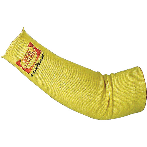 Manchons tubulaire 1 &eacute;paisseur, Kevlar, 10", ANSI niveau 3/ASTM F-1790, Jaune Equipment World