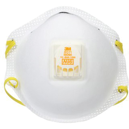 8511 Particulate Respirator, N95, NIOSH Certified Equipment World