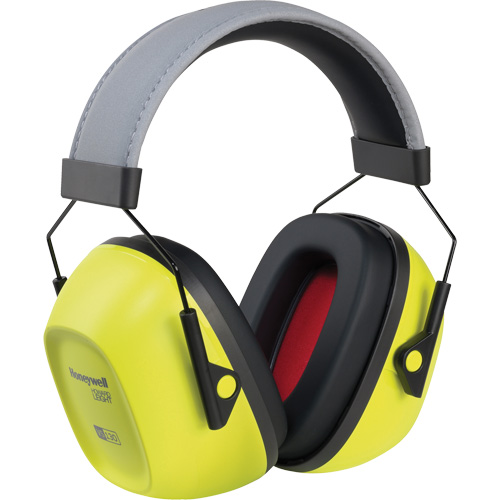 Cache-oreilles de haute visibilit&eacute; pour sons de niveau &eacute;lev&eacute; VeriShield VS130HV de Howard Leight, Bandeau, 30 NRR dB Equipment World