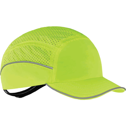 Skullerz&reg; 8955 Lightweight Bump Cap Hat, High Visibility Lime Green Equipment World