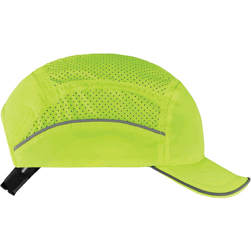 Skullerz&reg; 8955 Lightweight Bump Cap Hat, High Visibility Lime Green Equipment World