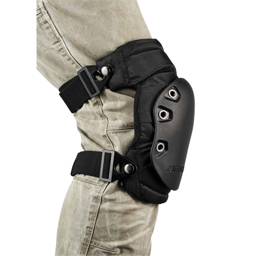 ProFlex&reg; 435 Comfort Hinged Hard Cap Knee Pads, Buckle Style, Rubber Caps, Foam/Gel Pads Equipment World