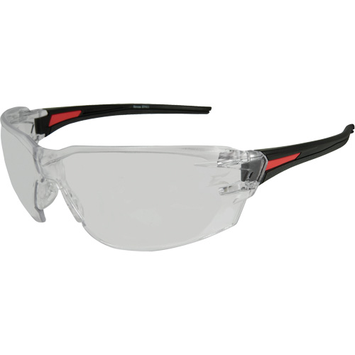 Lunettes de s&eacute;curit&eacute; Nevosa, Lentille Transparent, Anti-&eacute;gratignures, R&eacute;pond ou surpasse la norme CSA Z94.3 Equipment World