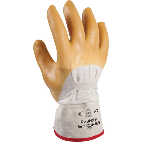Wrinkle Finish Coated Glove, 10/Large, Rubber Latex Coating, Cotton Shell Equipment World