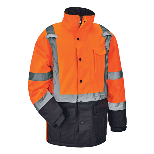 GloWear&reg; 8384 Type R Thermal Parka, High Visibility Orange, Large Equipment World
