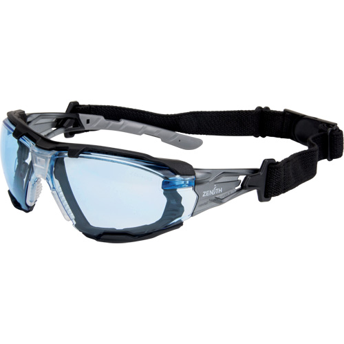 Lunettes de s&eacute;curit&eacute; s&eacute;rie Z2900 avec joint en mousse, Lentille Bleu, Anti-&eacute;gratignures, ANSI Z87+/R&eacute;pond ou surpasse la norme CSA Z94.3 Equipment World