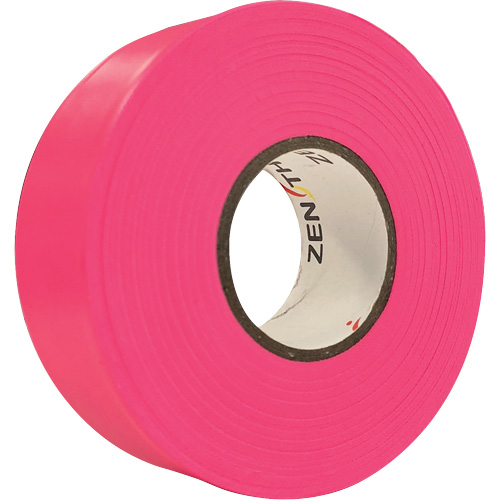 Flagging Tape, 1.1875" W x 164' L, Fluorescent Pink Equipment World