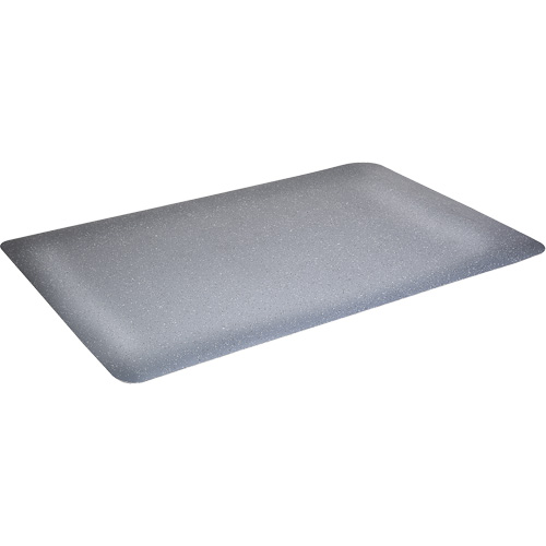 WD Foodmaster Anti-Microbial Mats, Smooth, 3' x 4' x 9/16", Grey, Nitrile/Rubber Equipment World