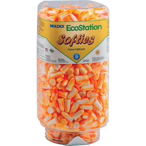 EcoStation Softies&reg; Earplug Refill, Bulk - Canister Equipment World