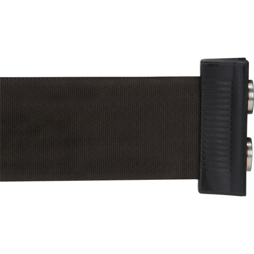 Cassette de ruban magn&eacute;tique pour barri&egrave;re de contr&ocirc;le des foules personnalis&eacute;e, 7', Ruban Noir Equipment World