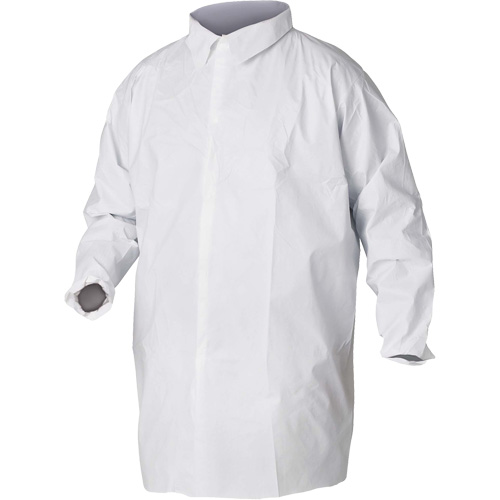 KleenGuard A20 Lab Coats, SMS, White, Small Equipment World