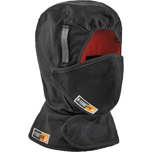 Doublure de casque de s&eacute;curit&eacute; d'hiver r&eacute;sistante au feu N-Ferno avec cache-bouche Equipment World