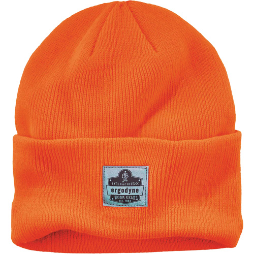 N-Ferno&reg; Rib Knit Beanie Hat, One Size, Orange Equipment World