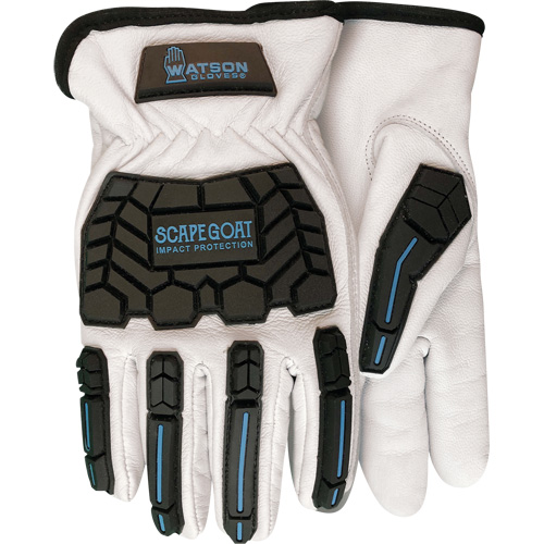 Scape Goat Insulated Impact Gloves, Small, Goatskin Palm, Slip-On Cuff Equipment World