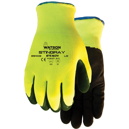 Stealth Stingray Insulated Gloves, X-Large, Nitrile Coating, 13 Gauge, Polyester Shell Equipment World