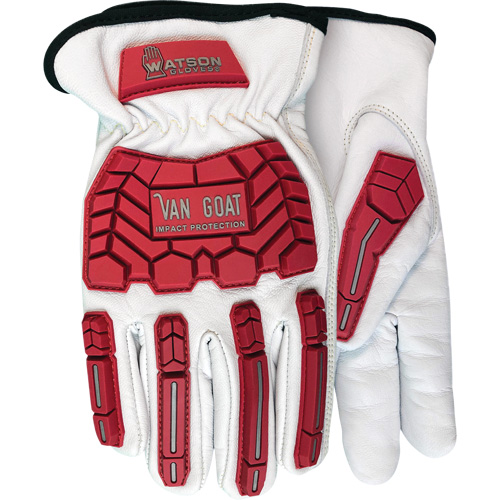Van Goat Impact & Cut Resistant Gloves, X-Small, Goatskin Palm, Slip-On Cuff Equipment World