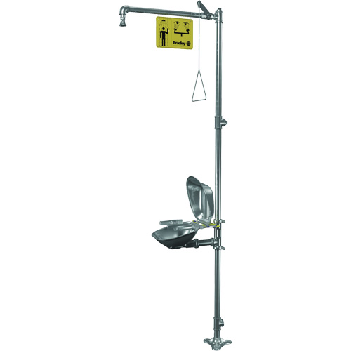 Halo Shower & Eye/Face Wash Unit, Pedestal Equipment World