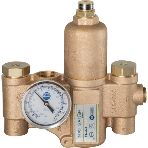 Navigator EFX20 Emergency Fixture Thermostatic Mixing Valve, 30 GPM Equipment World