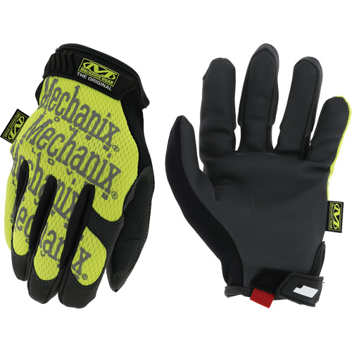 Original&reg; High-Visibility Work Gloves, Synthetic Palm, Size Medium/9 Equipment World