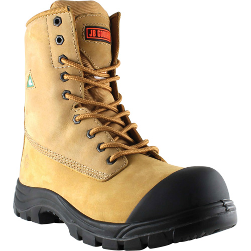 Bottes de travail Attack, Cuir, Embout Acier, Taille 7 Equipment World