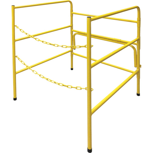 Manhole Guard Rail, Steel Equipment World