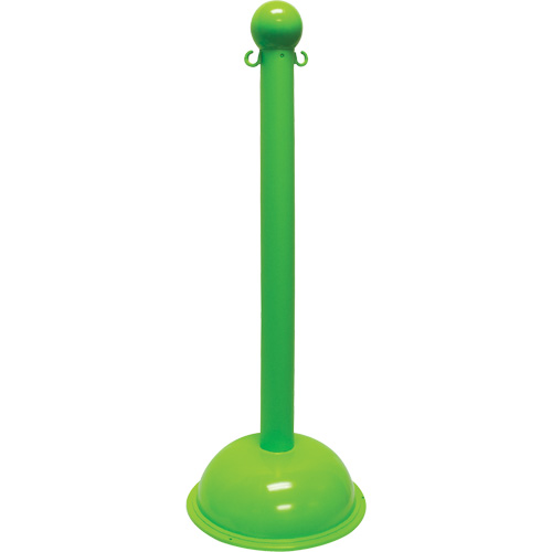 Poteau pour service intense, Hauteur de 40", Vert Equipment World