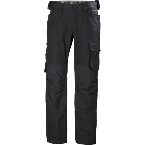 Oxford Work Pants, Cotton, Black, Size 30 Equipment World
