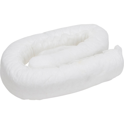 Sorbent Socks, Oil Only, 9 gal. Absorbancy, 3" W x 4' L, Pack of 12 Equipment World