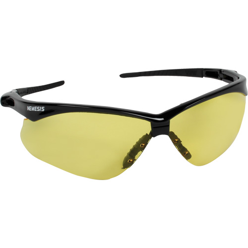 KleenGuard Nemesis Safety Glasses, Amber Lens, ANSI Z87+/Meets/Exceeds CSA Z94.3 Equipment World