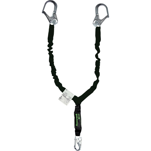 Miller&reg; Arc-Rated Shock-Absorbing Lanyard, 6', Locking Snap Hook Center, Locking Snap Hook Leg Ends, Kevlar&reg; Equipment World